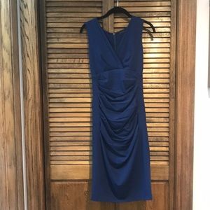BCBG back zip dress